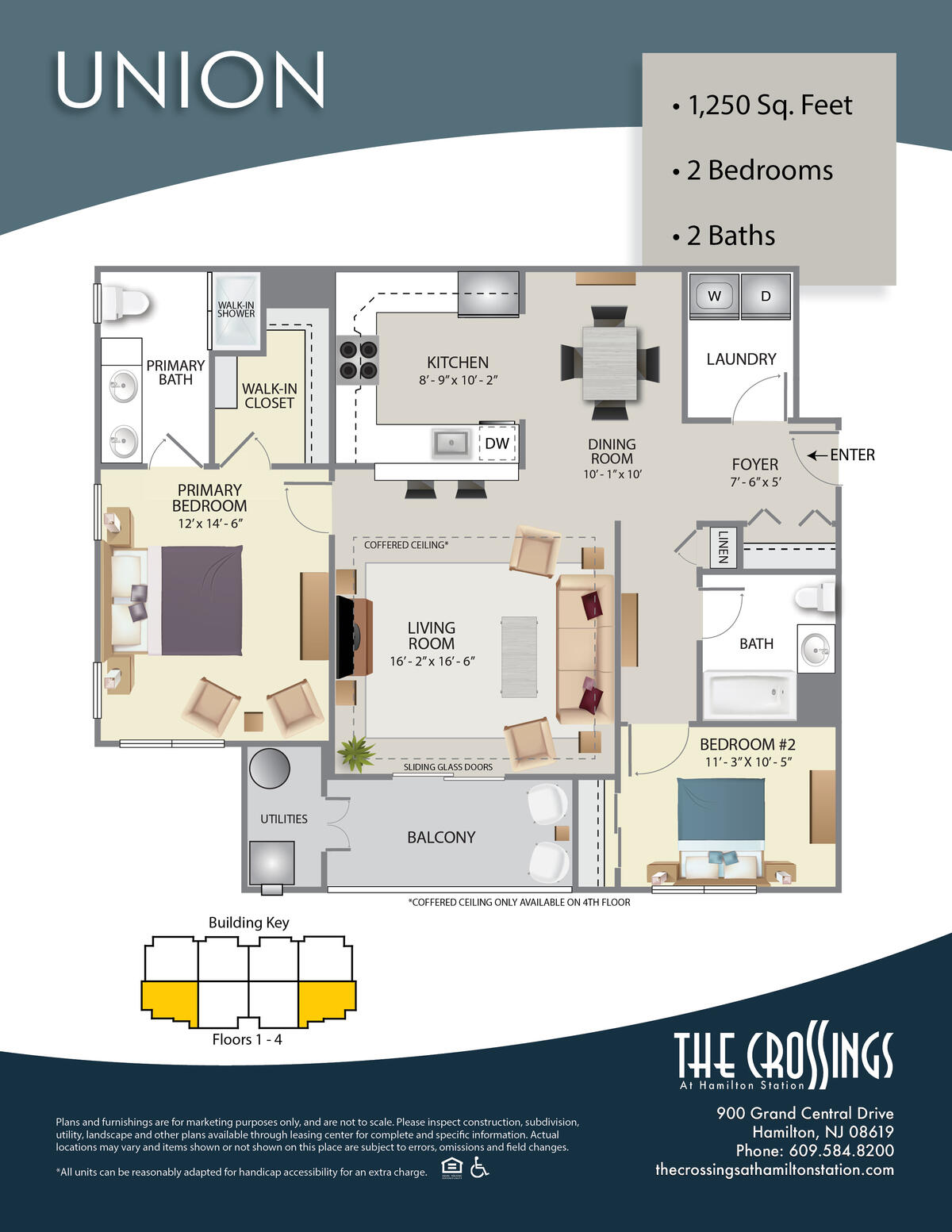 The Crossings at Hamilton Station Apartment Floor Plan Union