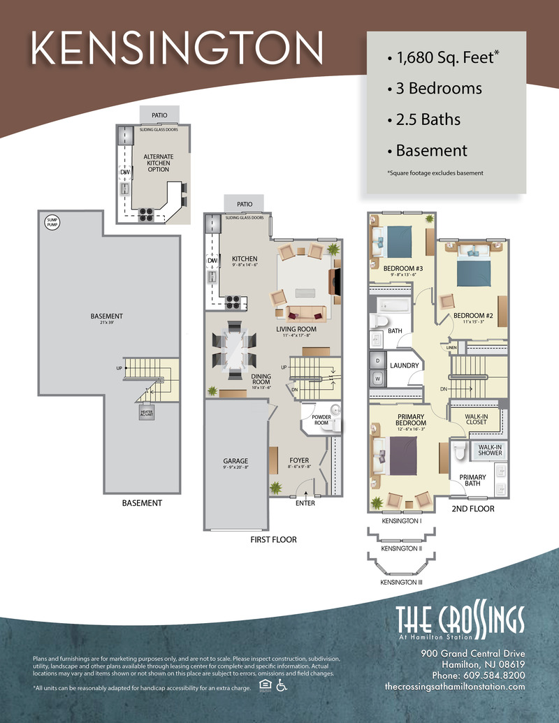 The Crossings at Hamilton Station Apartment Floor Plan Kensington